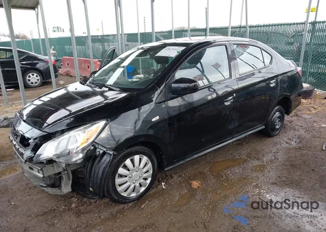 2024 Mitsubishi Mirage G4 Es from USA, damaged, VIN ML32FUFJ9RHF01164